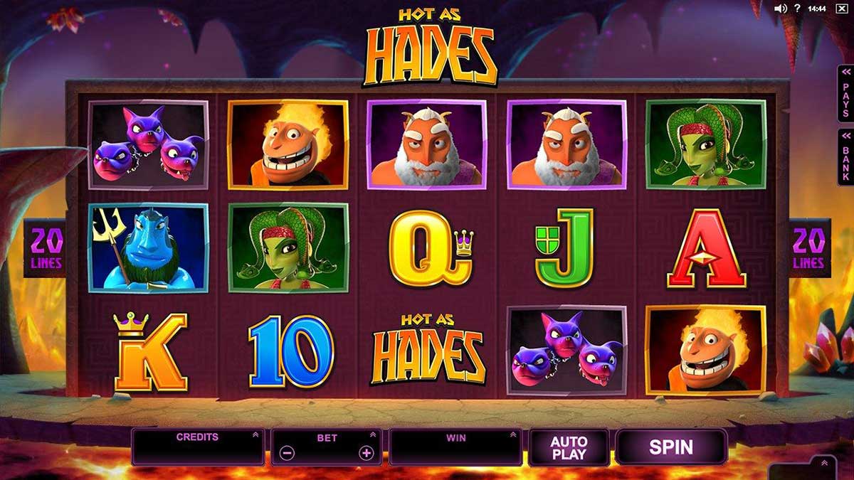 Hot as Hades Microgaming Automatspiele
